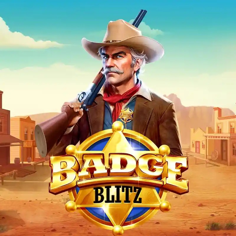 Badge Blitz slot visual from Pragmatic Play available on mostbet-pl.click