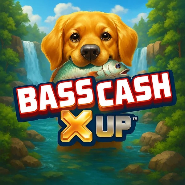 Bass Cash X UP logo by Alchemy Gaming Mostbet Casino