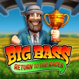 Big Bass Return to the Races logo – Slots by Pragmatic Play at Mostbet Casino