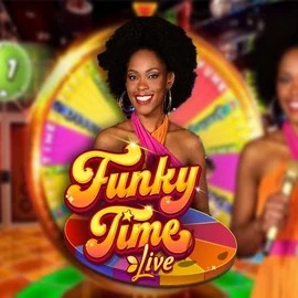 Funky Time slot icon by Evolution, available at Mostbet Casino