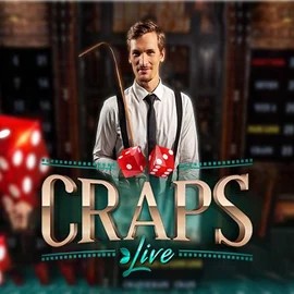 Live Craps slot icon by Evolution, available at Mostbet Casino