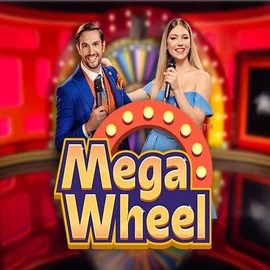 Mega Wheel casino game by Pragmatic Play – featured logo at Mostbet Casino