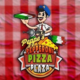 Enjoy Peppe’s Pepperoni Pizza Plaza by Pragmatic Play – logo hosted on mostbet-pl.click