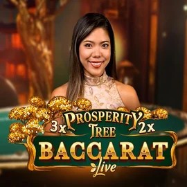 Prosperity Tree Baccarat slot icon by Evolution, available at Mostbet Casino