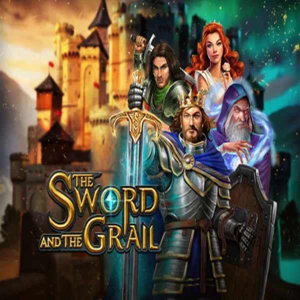 The Sword and the Grail casino game by Play'n GO – featured logo at Mostbet Casino