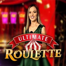 Official Live Casino logo: Ultimate Roulette by Ezugi at Mostbet Casino
